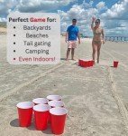 Giant Yard Pong Set for Outdoor Fun