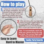 Hook and Ring Toss Game with Bottle Opener