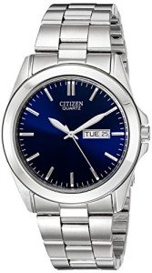 Citizen Men's Silver-Tone Quartz Watch for Mancave