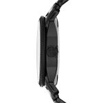 Fossil Men's Black Machine Quartz Steel Watch