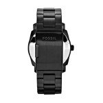 Fossil Men's Black Machine Quartz Steel Watch