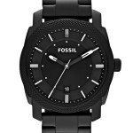 Fossil Men's Black Machine Quartz Steel Watch