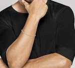 Italian 925 Silver Franco Link Chain Bracelet