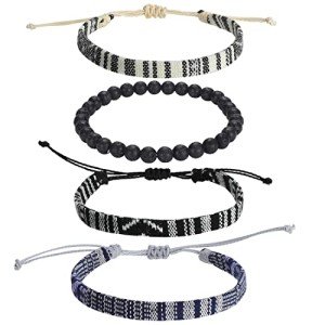 Beachy Vibes: 4-Piece Bracelet Set for All