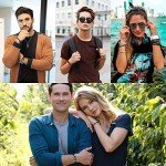 Black Leather and Steel Bracelets Set for All