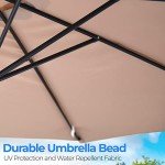 10ft Patio Umbrella with Tilt for Mancave