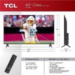 TCL 40-Inch Smart TV with Fire TV & Alexa
