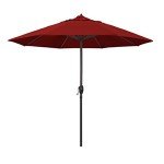 9' Round Sunbrella Patio Umbrella with Crank Lift