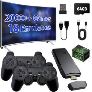 Wireless Retro Game Console with 20,000+ Games