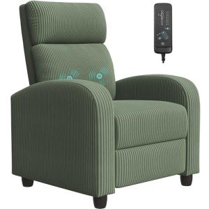 Furniwell Adjustable Massage Recliner Chair for Mancave