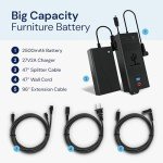 Blue Cactus Universal Battery Pack for Recliners