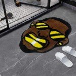 HYPEECE Angry Swag Man Rug for Mancaves