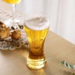 YIBEZ Pilsner Beer Glasses Set of 2