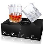 Whiskey Glasses Set of 8 in Gift Box