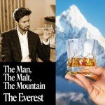 Everest Bourbon Glasses Set - Mountains Theme