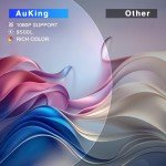 AuKing Full HD Mini Projector for Mancaves