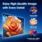 Portable Mini Projector 1080P FHD with Bluetooth