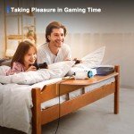 AuKing Full HD Mini Projector for Mancaves