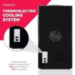 Retro Beverage Fridge for Cans and Wine Bottles