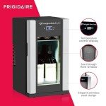 Retro Beverage Fridge for Cans and Wine Bottles