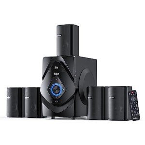 Wireless Surround Sound System with Subwoofer