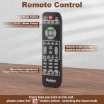 Wireless Surround Sound System with Subwoofer