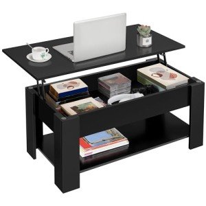 Yaheetech Lift Top Coffee Table with Storage
