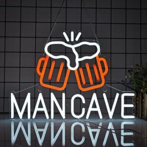 Beer Neon Light Sign for Man Cave Decor