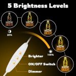 Hold My Beer Neon Sign for Mancave Decor