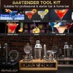 31-Piece Professional Bartender Kit for Home Mixology