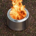 EAST OAK 21" Portable Smokeless Fire Pit