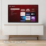 TCL 32-Inch Smart TV with Roku & Voice Control