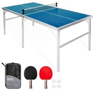 GoSports Portable 6ft Table Tennis Game Set