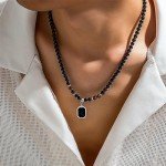 Trendy Men's Chain Necklace - Perfect Gift Idea