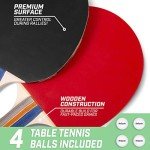 GoSports Portable 6ft Table Tennis Game Set