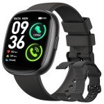 Fitness Smartwatch with Bluetooth and Heart Rate Monitor