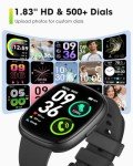 Fitness Smartwatch with Bluetooth and Heart Rate Monitor