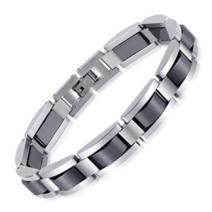 Magnetic Titanium Bracelet for Men, 8.66 Inch