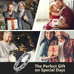 Magnetic Titanium Bracelet for Men, 8.66 Inch