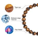 Adjustable Black Lava Rock Aromatherapy Bracelet