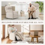 Electric Power Lift Recliner Chair with Remote