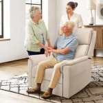 Electric Power Lift Recliner Chair with Remote