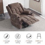 Ultimate Power Recliner Chair with Massage & Heat