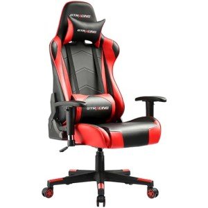 GTRACING Adjustable Racing Gaming Chair - Red
