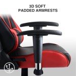 GTRACING Adjustable Racing Gaming Chair - Red