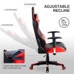 GTRACING Adjustable Racing Gaming Chair - Red