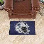Dallas Cowboys Accent Rug - Helmet Logo 19"x30