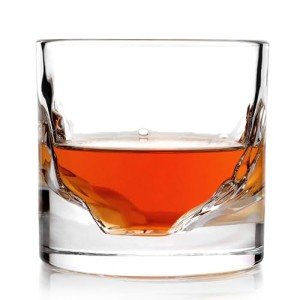 Heavy Crystal Whiskey Glasses Gift Set for Men