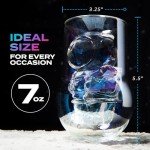 NASA Astronaut Iridescent Glass Set - 2 Pack