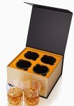 KANARS Whiskey Glasses Set in Luxury Box - 4 pcs